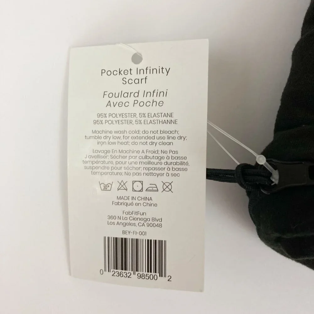 NEW Beyond Yoga Pocket Infinity Scarf